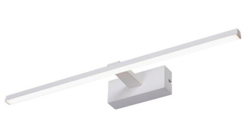 Kinkiet ścienny Rabalux Albina biały nad lustro LED 8W 4000K 450lm IP23 wym: 6 x 46 x 14 cm - 1 szt.