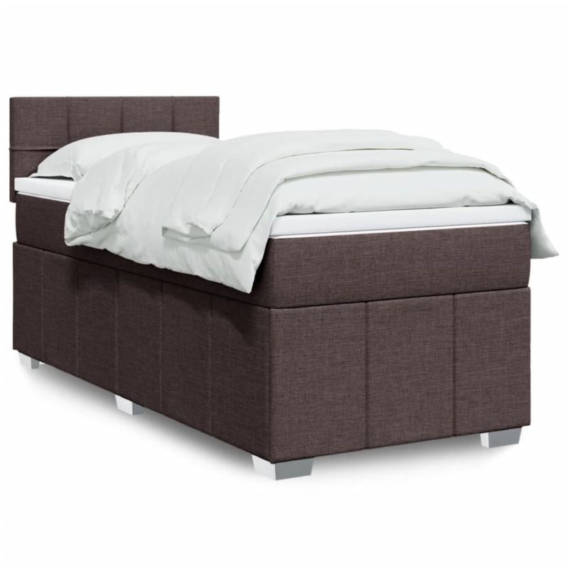 Łóżko kontynentalne WaszeMeble 80x200 cm brązowe WM-3286898 1 szt.