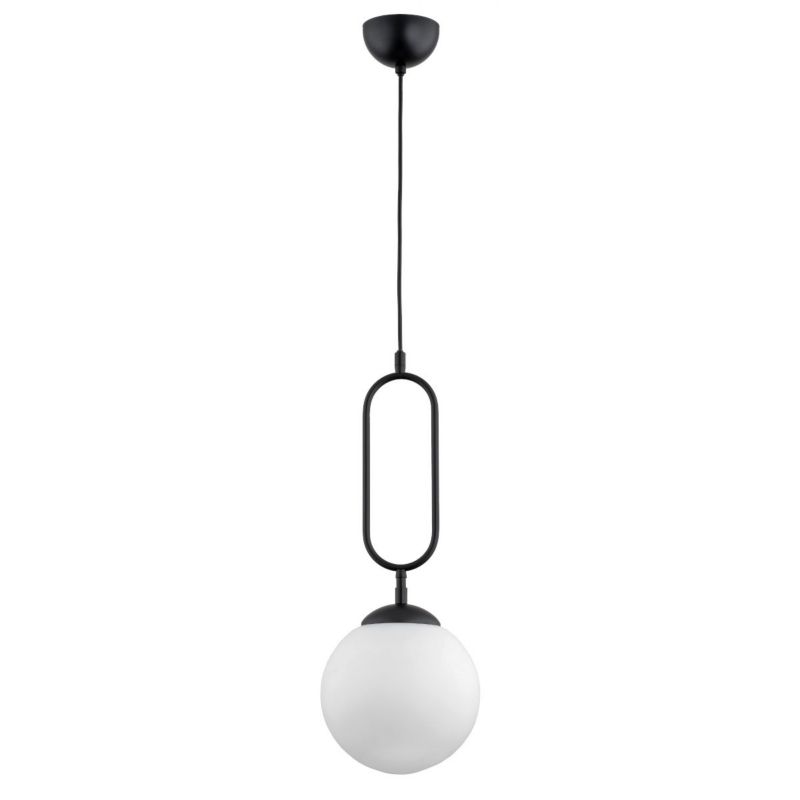 Lampa wisząca Alfa Vavil czarno-biała wym: 95 x 20 x 20 cm 1xE27 x 15W 1 szt.