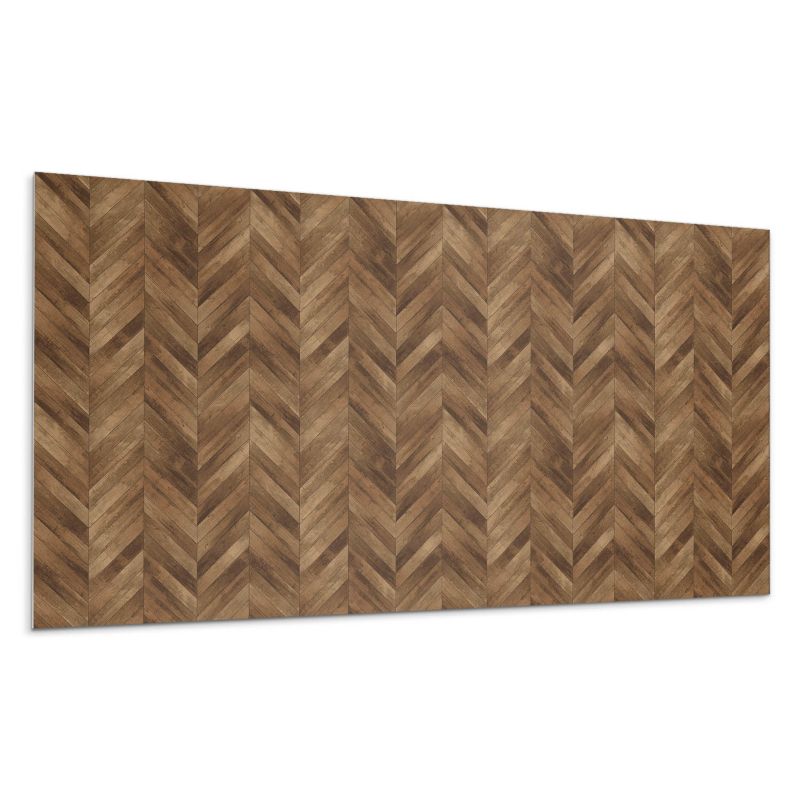 Panel samoprzylepny Wallfluent 120x60 cm Motyw desek w jodełkę 1 szt.