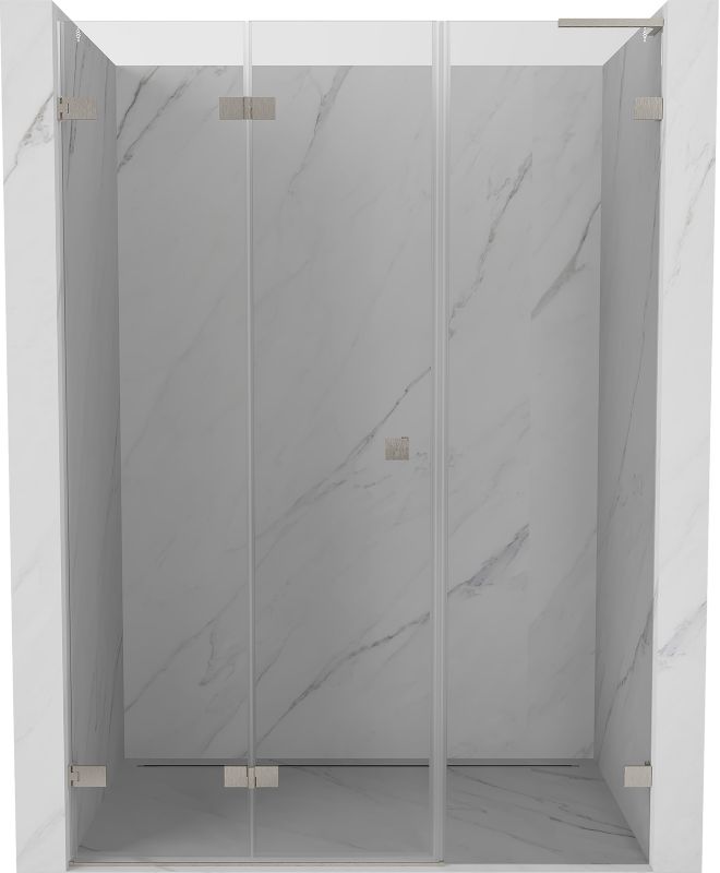 Drzwi prysznicowe składane Mexen Lunar-F L transparent 115x200 cm 836SL-115-050-97-00-L 1 szt.