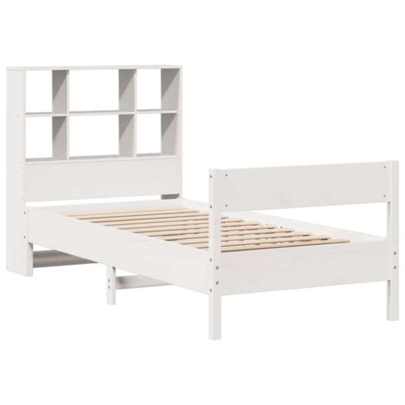 Łóżko drewniane WaszeMeble 90x190 cm białe WM-3323009 1 szt.
