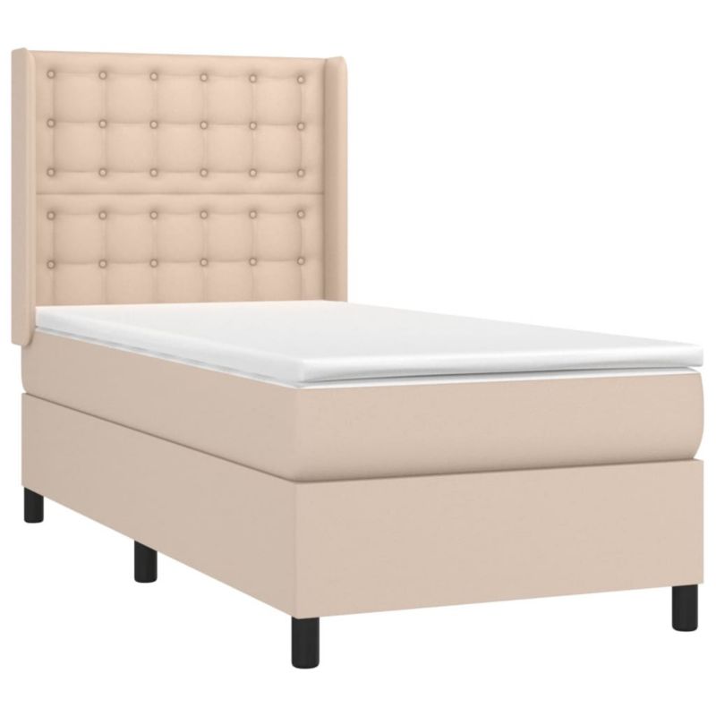 Łóżko kontynentalne WaszeMeble 90x200 Brązowe WM-3139366 1 szt.