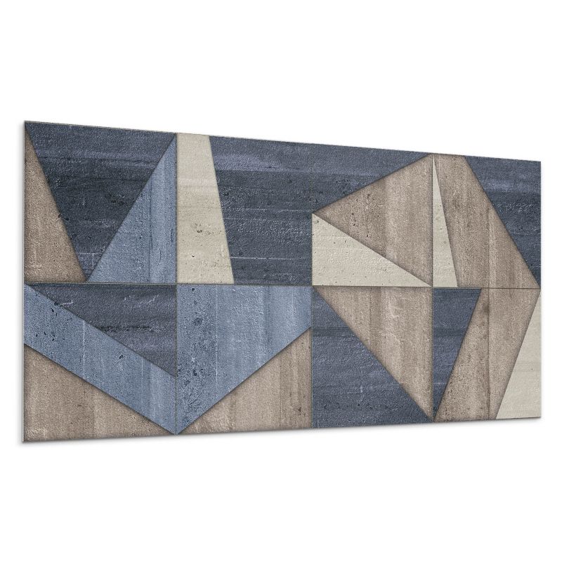 Panel samoprzylepny Wallfluent 120x60 cm Abstrakcyjna kompozycja kształtów 1 szt.