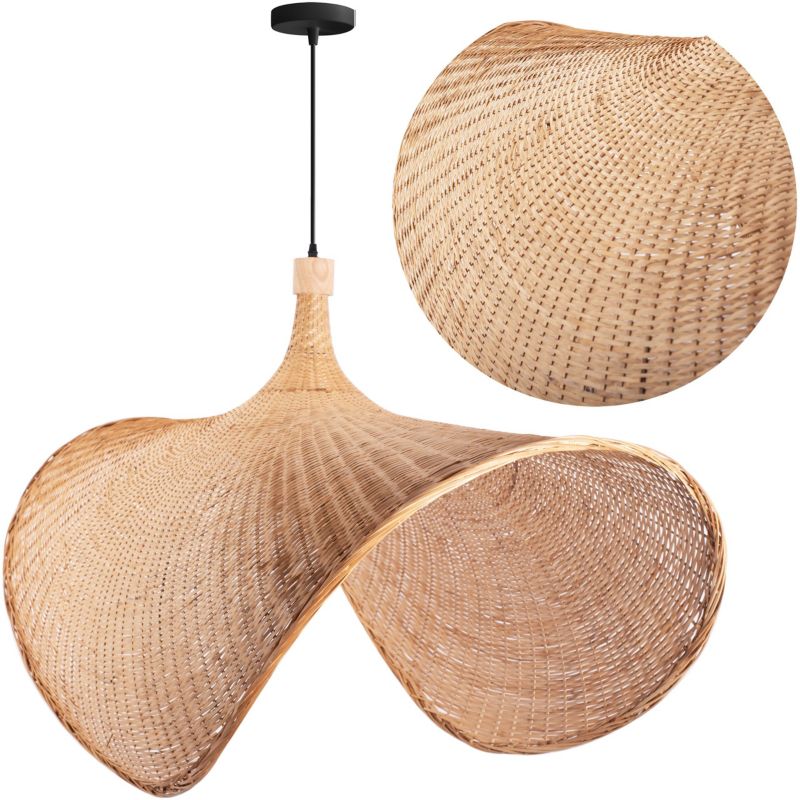 Lampa Sufitowa Wisząca Toolight App1640-1C Boho Beżowy 1 Szt