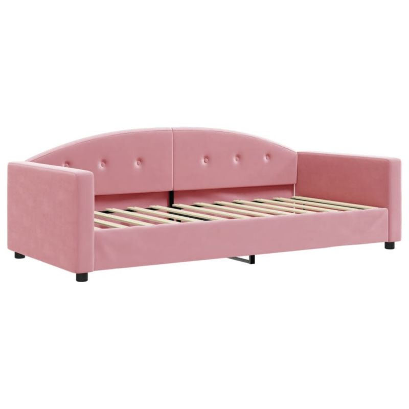 Łóżko dzienne WaszeMeble 90x200 cm różowa WM-354139 1 szt.