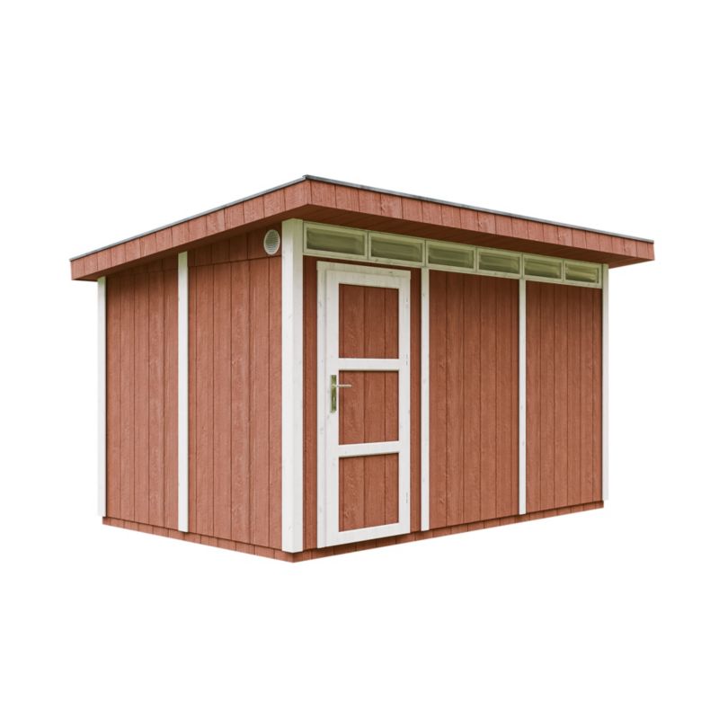 Szopa panelowa LP SmartSide TIMBELA M904-REDWOOD RED 8,68 m² Szopa z podłogą 1 szt.