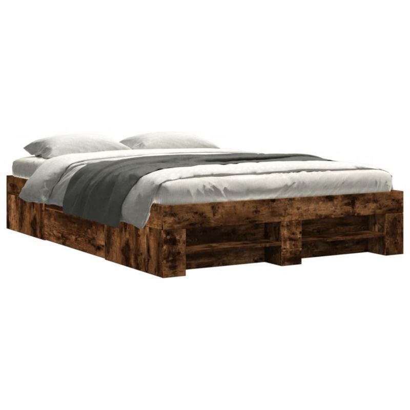 Łóżko drewniane WaszeMeble 120x200 cm brązowe WM-3295482 1 szt.