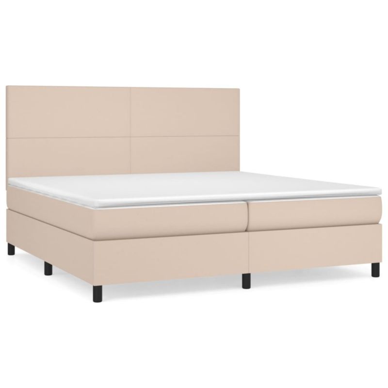 Łóżko kontynentalne WaszeMeble 200x200 Brązowe WM-3142748 1 szt.