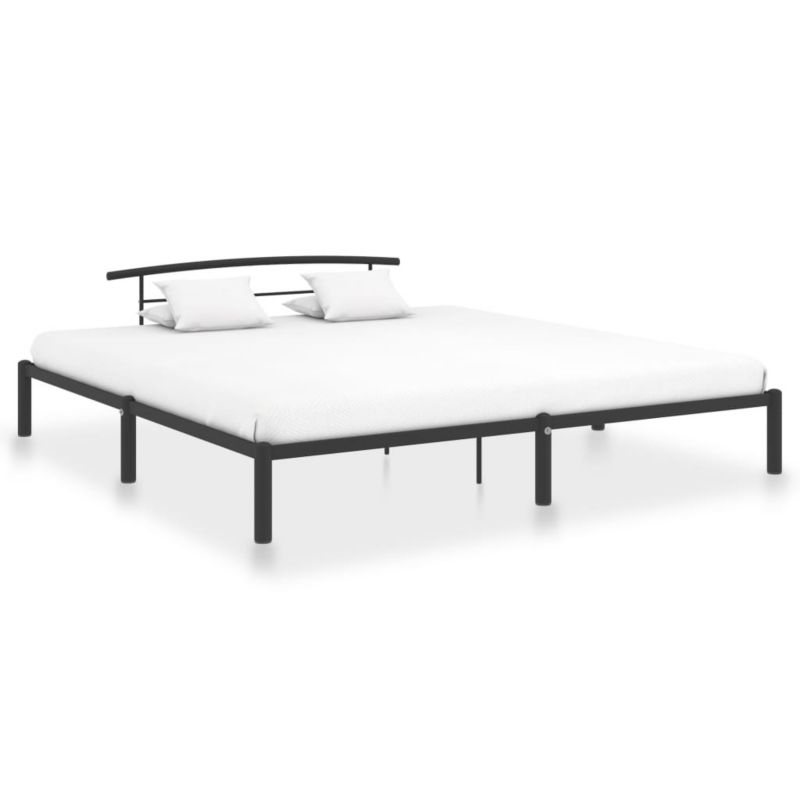 Łóżko metalowe WaszeMeble 180x200 cm czarna WM-284661 1 szt.