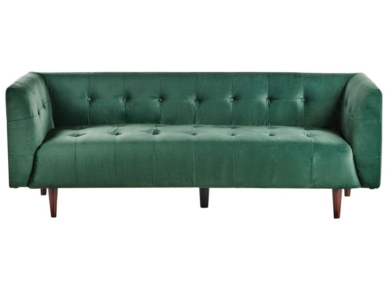 Sofa Byske Zielony dla 3 osób 1 szt.