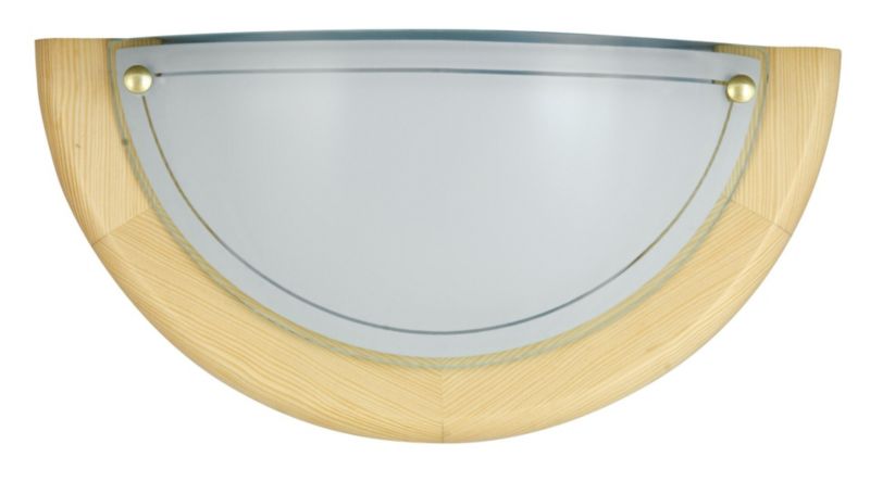 Kinkiet ścienny Rabalux Ufo naturalno-szkło opalizowane do łazienki 1 x E27 x 60W IP20 wym: 30 x 30 x 30 cm - 1 szt.