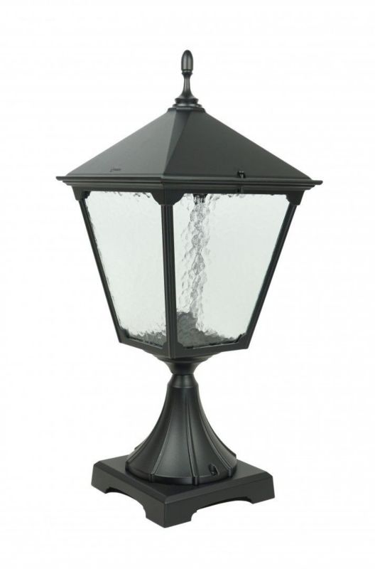 Lampa ogrodowa stojąca SU-MA Retro czarna 1 x E27 x IP43 wym: 74 x 32 x 32 cm - 1 szt.