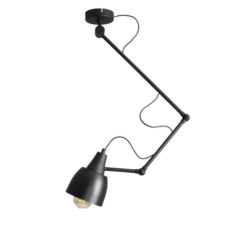 Kinkiet ścienny Aldex Arrow czarny do czytania 1 x E27 x 60W IP20 wym: 94 x 13,5 x 70 cm - 1 szt.