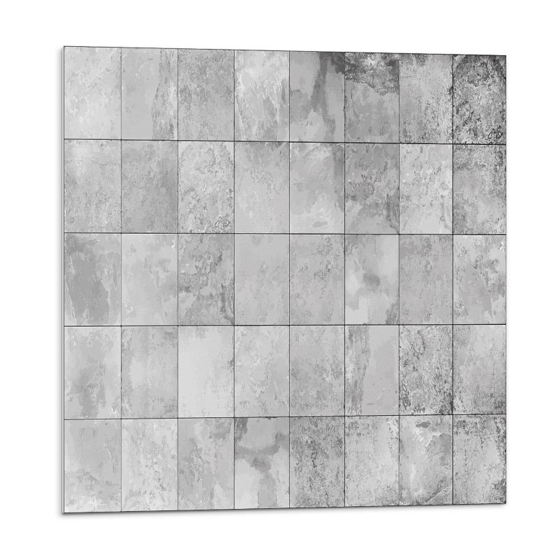 Kafelki samoprzylepne Wallfluent 50x50 cm Wzór mozaiki z detalami płytek 4 szt.