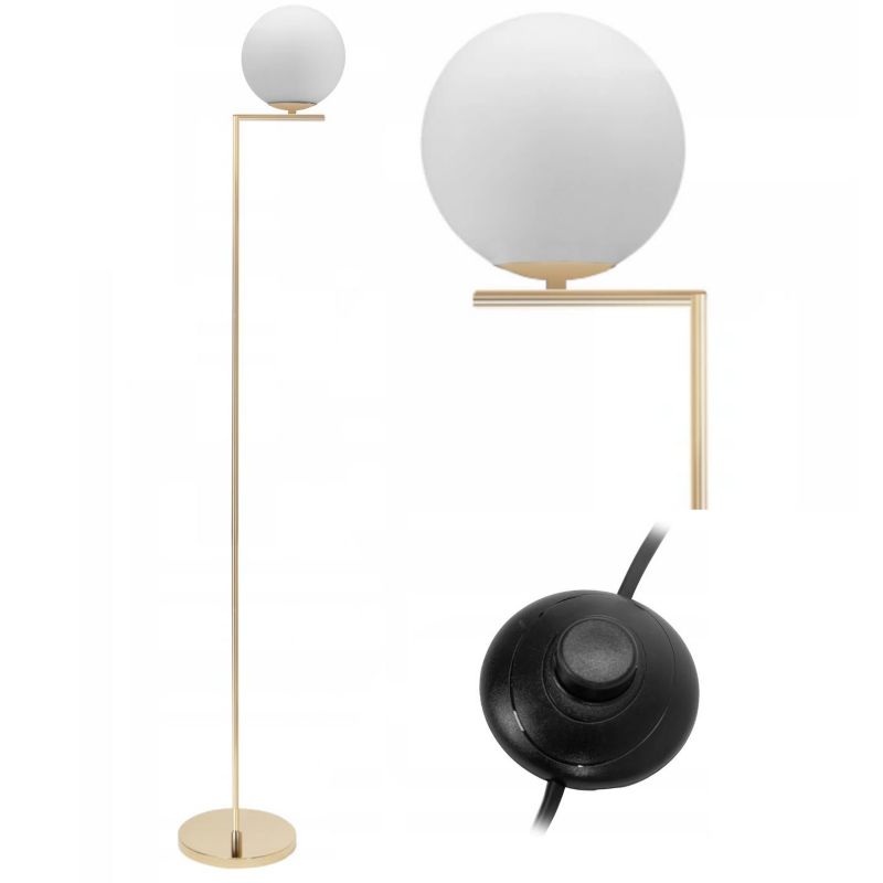 Lampa Podłogowa Toolight App921-1F Złoty 1 Szt