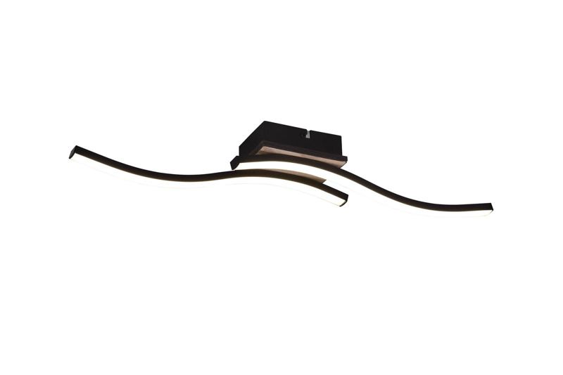 Lampa sufitowa wisząca RL Route 1111 brązowo-czarna nowoczesna wbudowany LED 5W 1 szt.