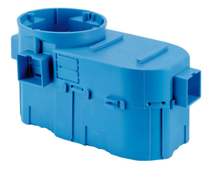 Puszka podtynkowa podwójna 60 mm głęboka niebieska SE2 x 60G 1 szt.