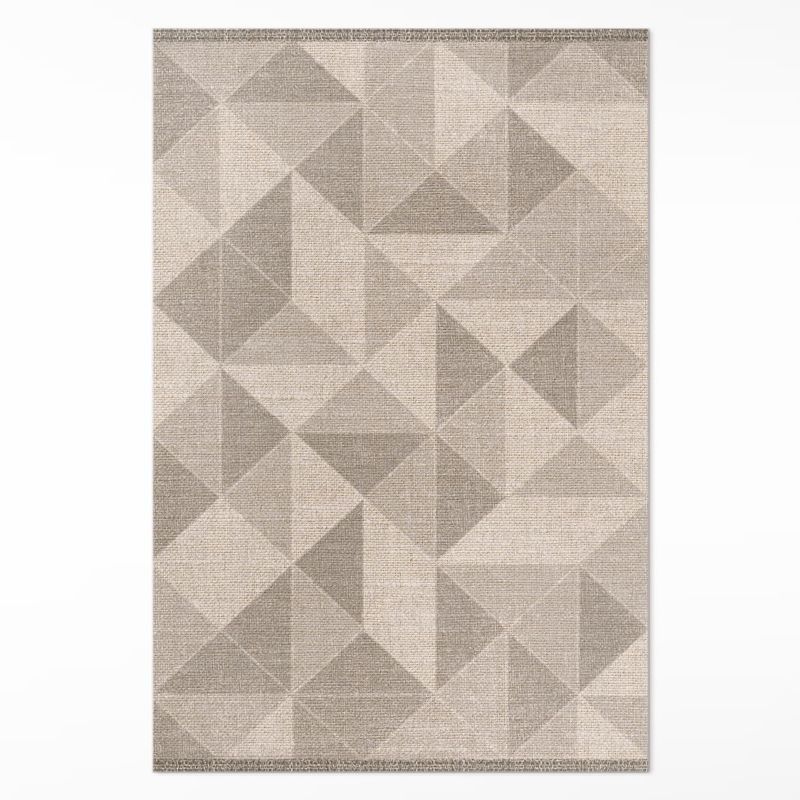 Dywan Wewnętrzny Dekoracyjny Wallfluent 140x210 cm Trójkąty i kwadraty 1 szt.