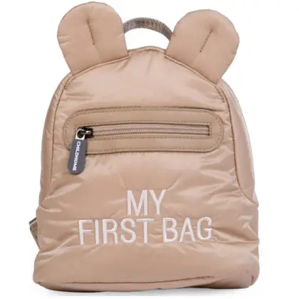 Childhome Plecak dziecięcy My first bag Pikowany Beżowy
