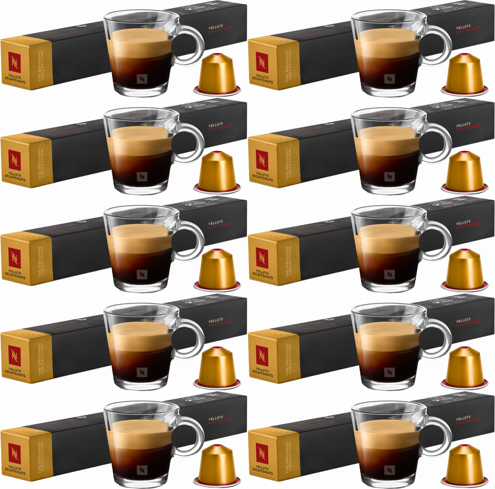 10x Kawa w kapsułkach Nespresso Volluto Decaffeinato, 10 sztuk