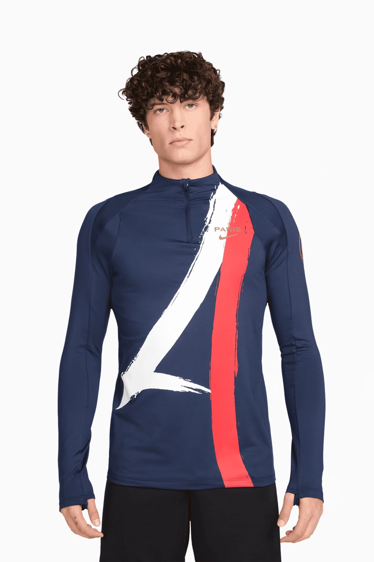 Bluza Nike PSG 25/26 Strike Drill Top - Granatowy