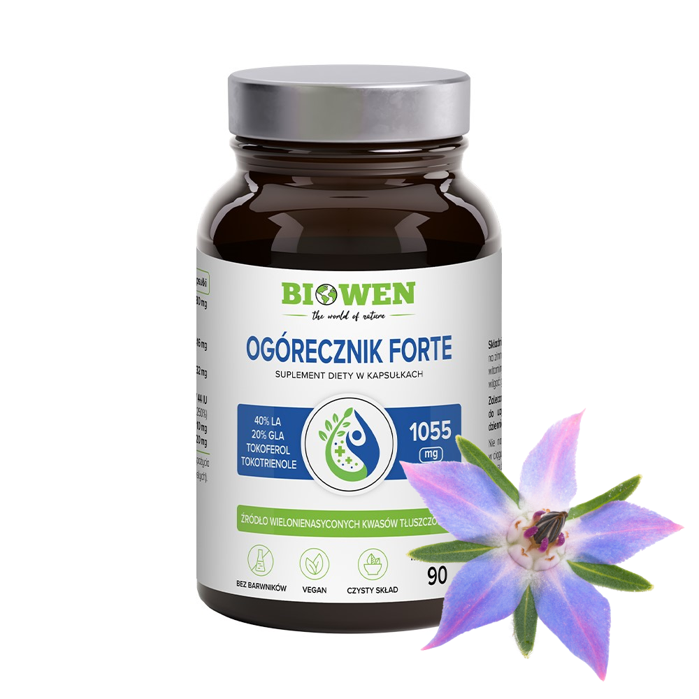 Ogórecznik Forte 90kaps. Biowen
