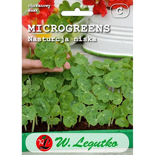 1 szt, Microgreen - Kapuzinerkresse - Samen: Ilość w opakowaniu: 20 g