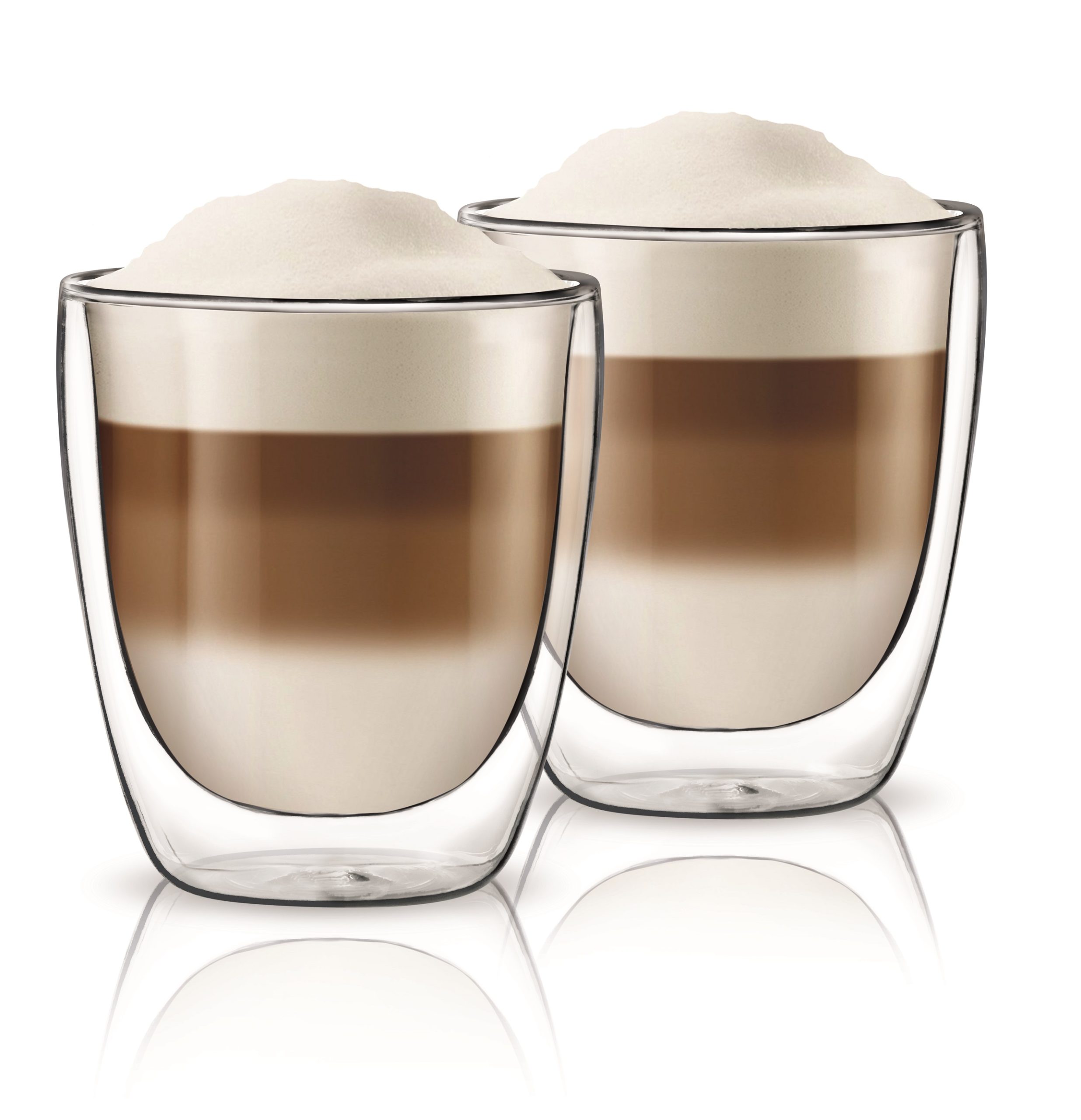 Aqualogis Szklanki Termiczne 300ml Do Herbaty Kawy Cappuccino 2 szt