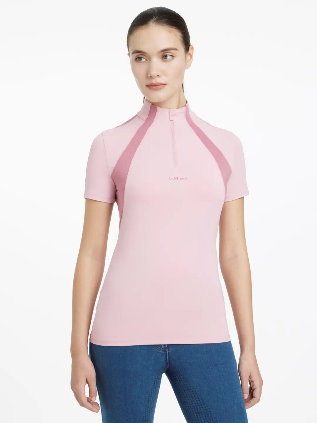 LeMieux LeMieux koszulka Maria Mesh Base Layer Blossom 24h
