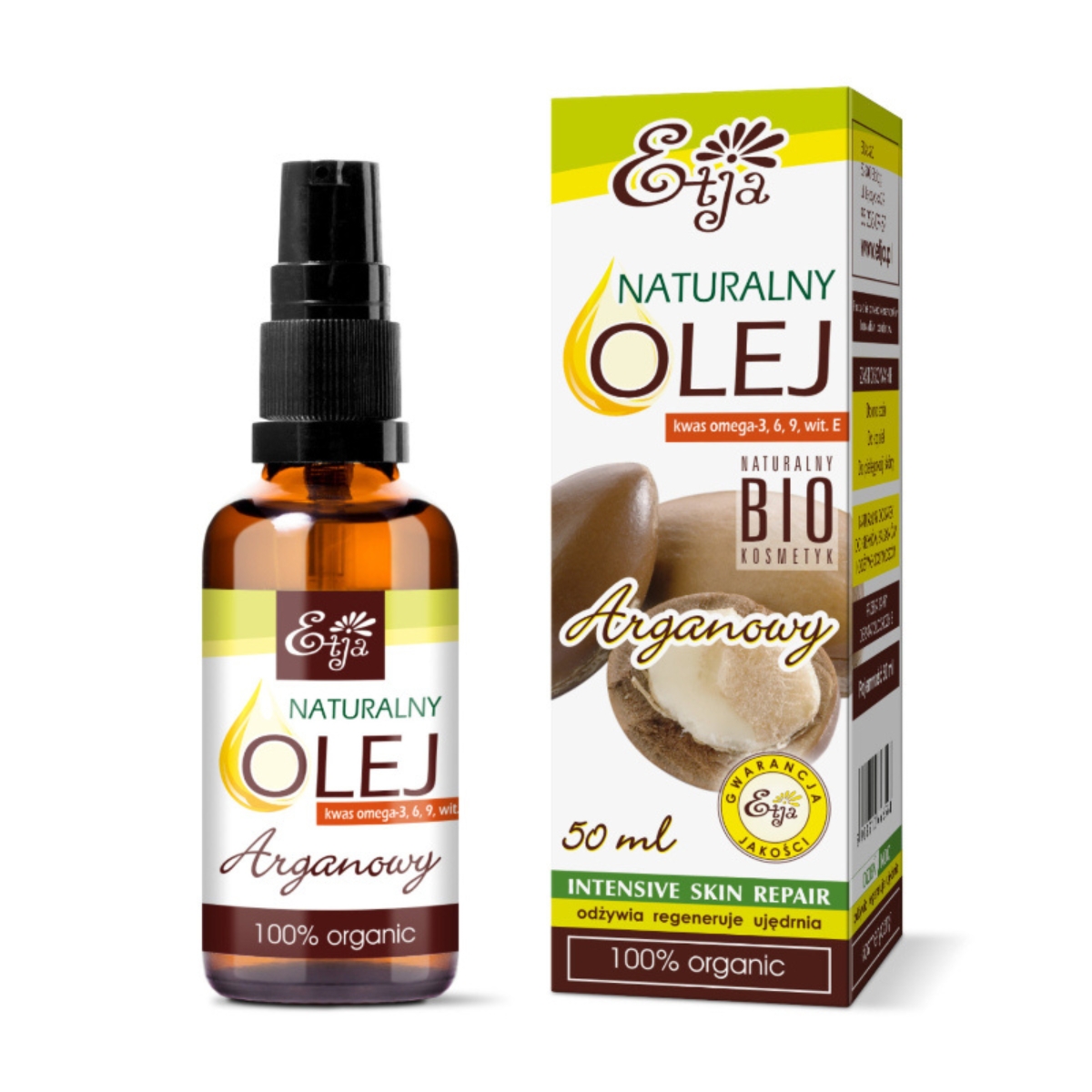 Etja - naturalny olejek arganowy bio, 50 ml