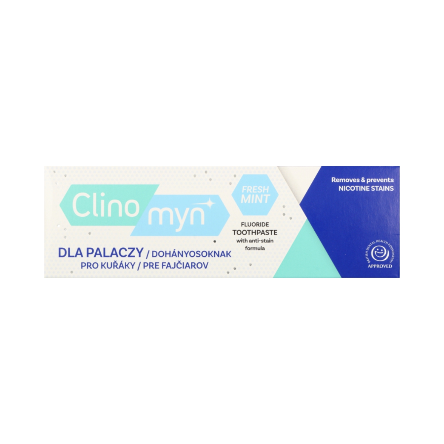 Clinomyn, pasta do zębów dla palaczy, 75 ml