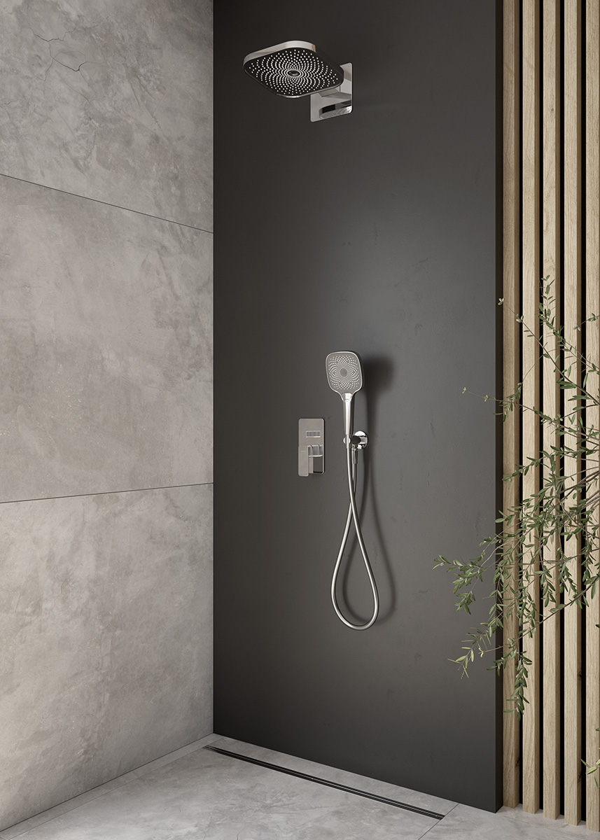 Oltens Langan Slim maskownica odpływu liniowego 80 cm stal-chrom 30019100 - Wysyłka w 24h