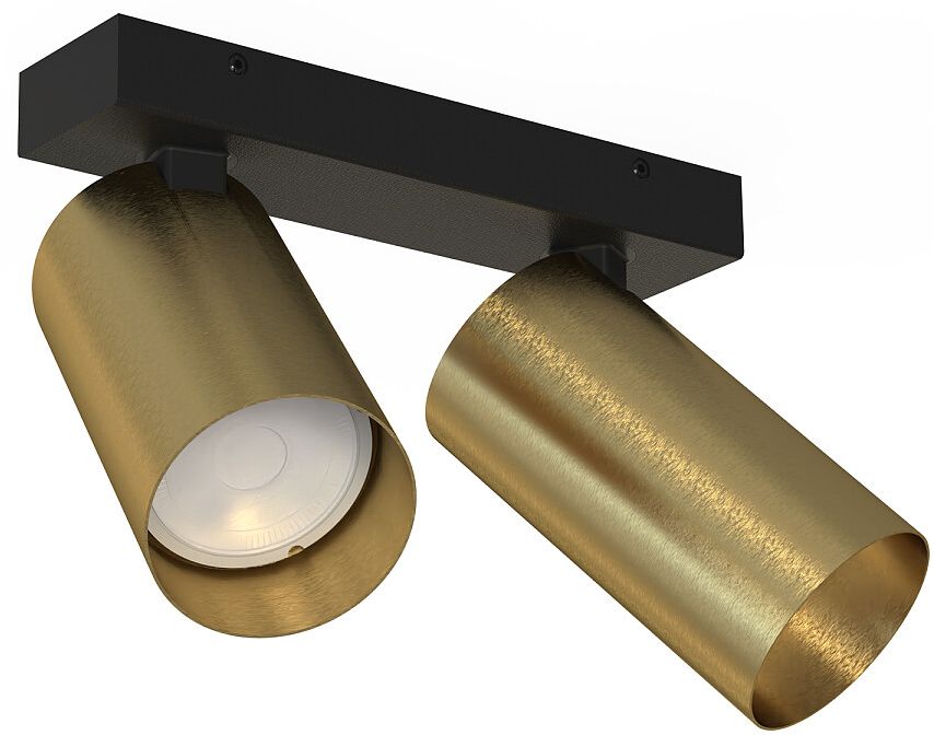 Nowodvorski Lighting Mono II lampa podsufitowa 2x10W LED mosiądz/czarna 7782