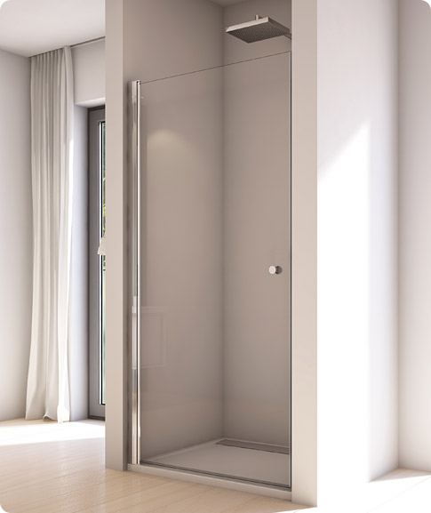 SanSwiss Solino drzwi prysznicowe 80 cm szkło przezroczyste SOL108005007 - Wysyłka w 24h