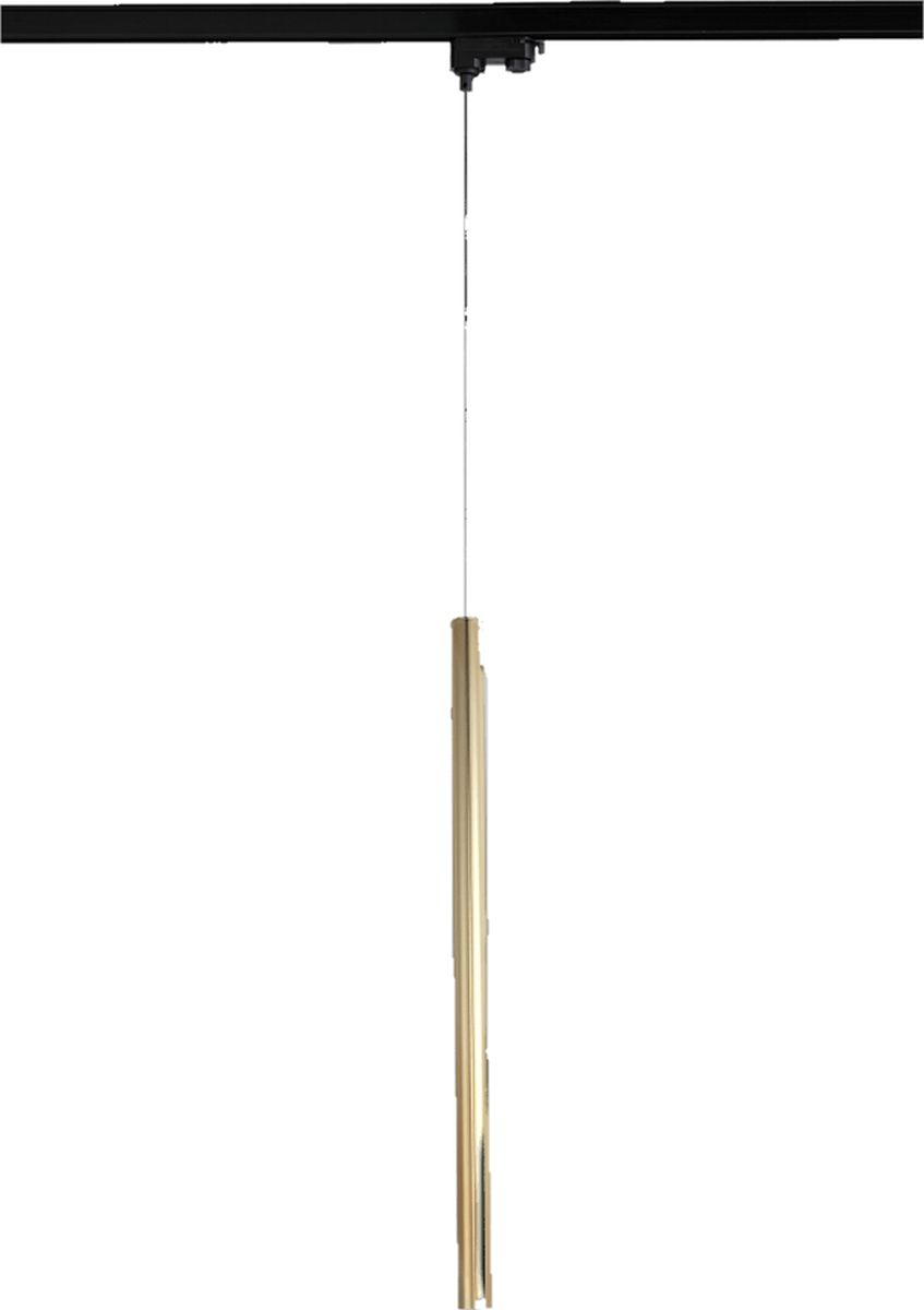Light Prestige Lungo lampa do szynoprzewodów 1x5 W czarny-złoty LP-894/1PGD1F