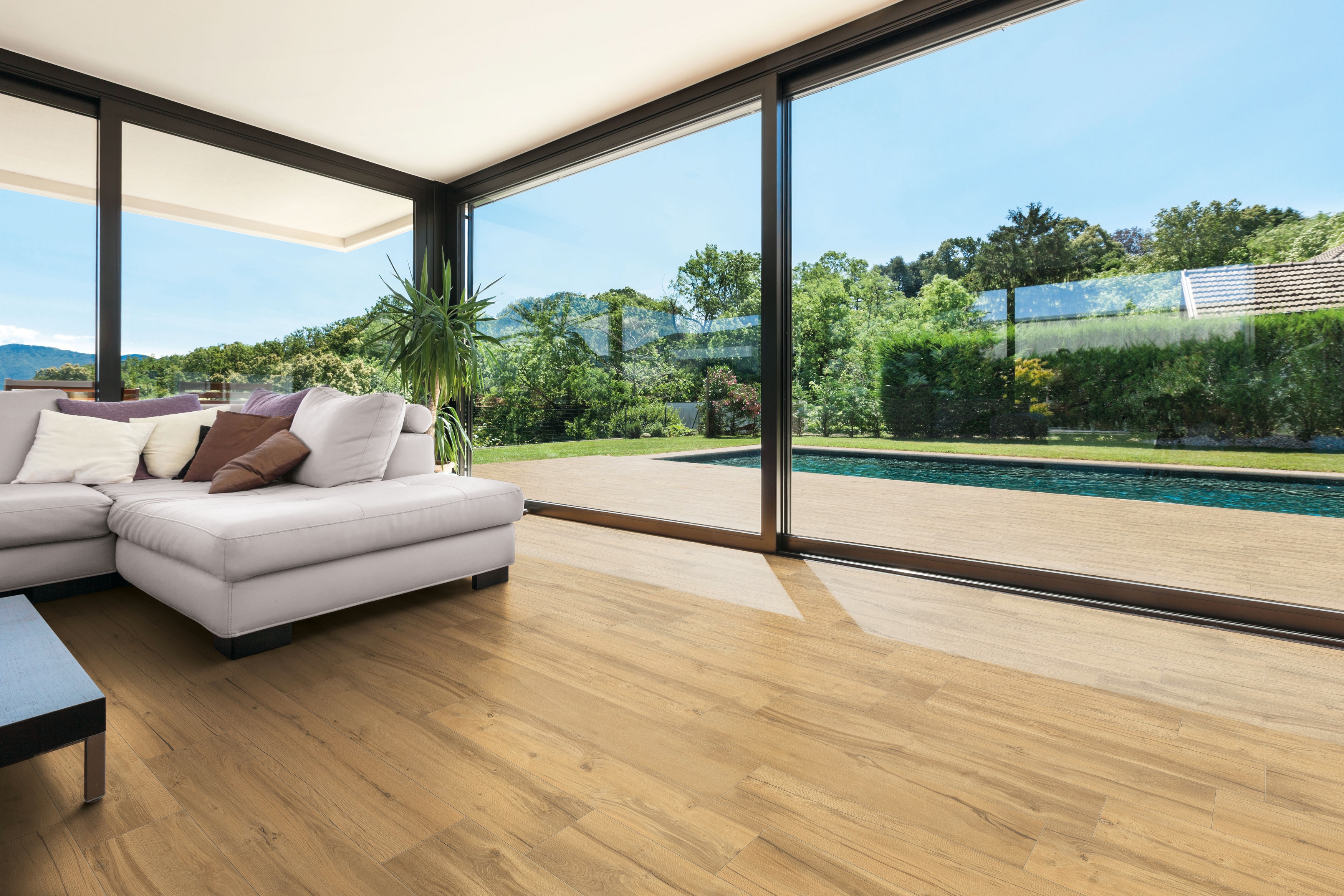 Ceramica Rondine Daring płytka ścienno-podłogowa 24x120 cm STR miodowy mat