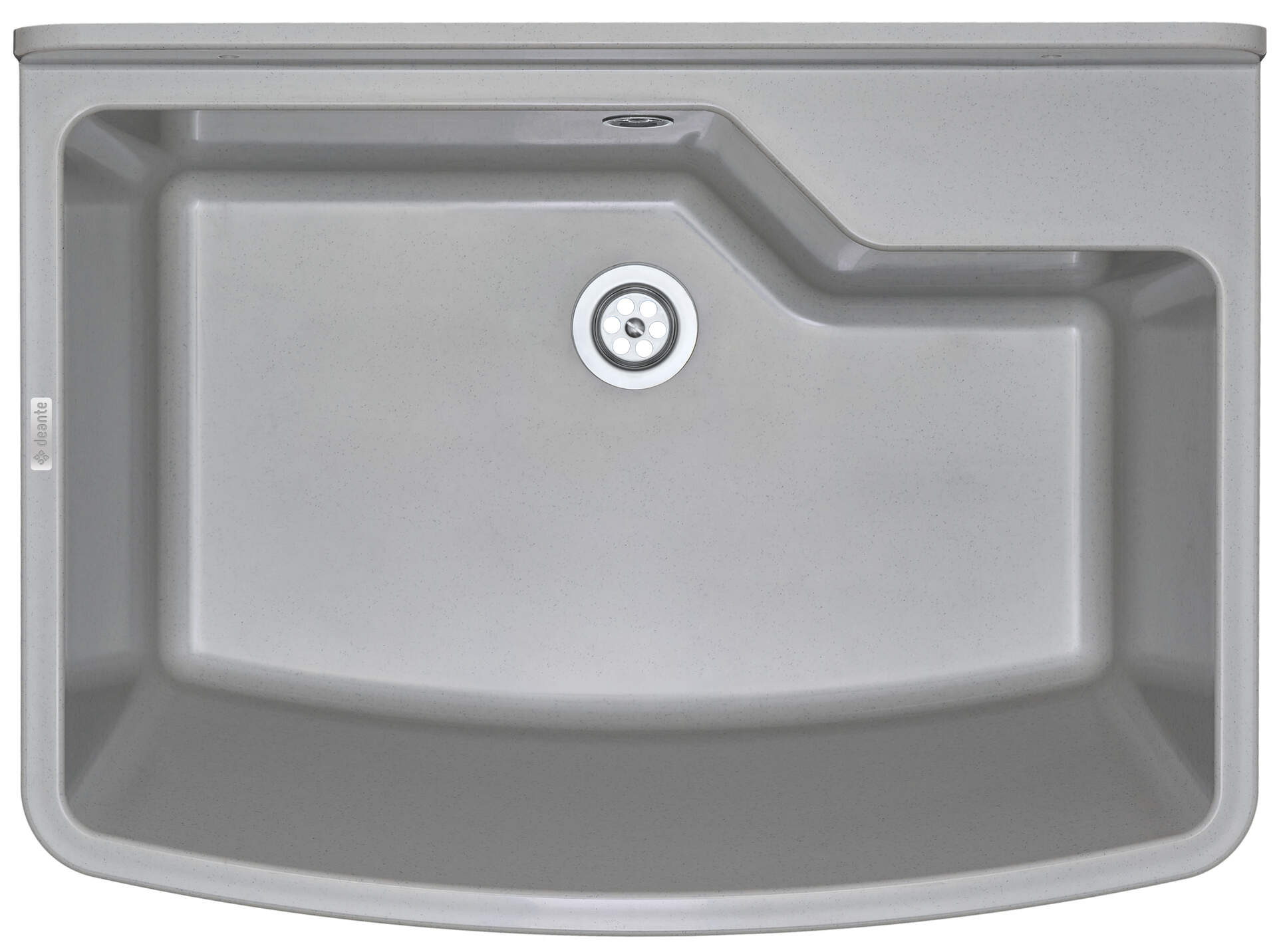 Deante Garden komora gospodarcza 61,7x45 cm tworzywo/tekstura granitowa szary mat ZYT310B - Wysyłka w 24h