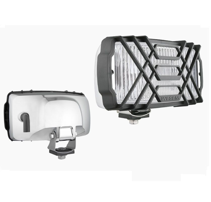 Przeciwmgłowy reflektor halogenowy w chromowanej obudowie HP5.26786 Wesem