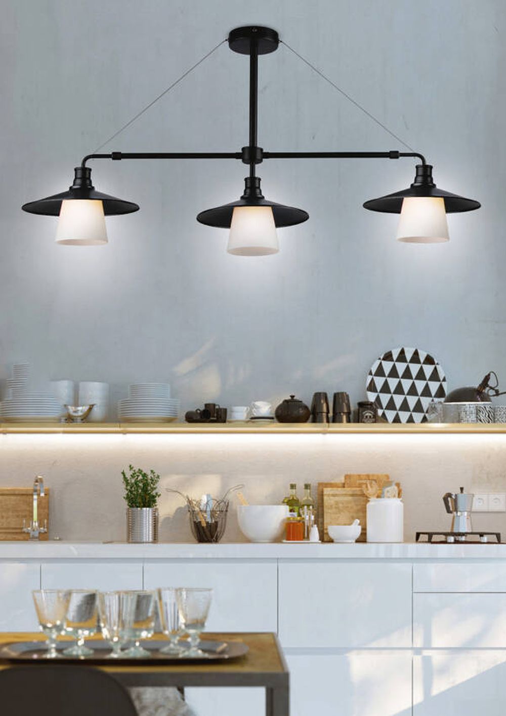 Darmowa Dostawa - Lampa podsufitowa 3x60 W czarna Candellux Loft 3343115