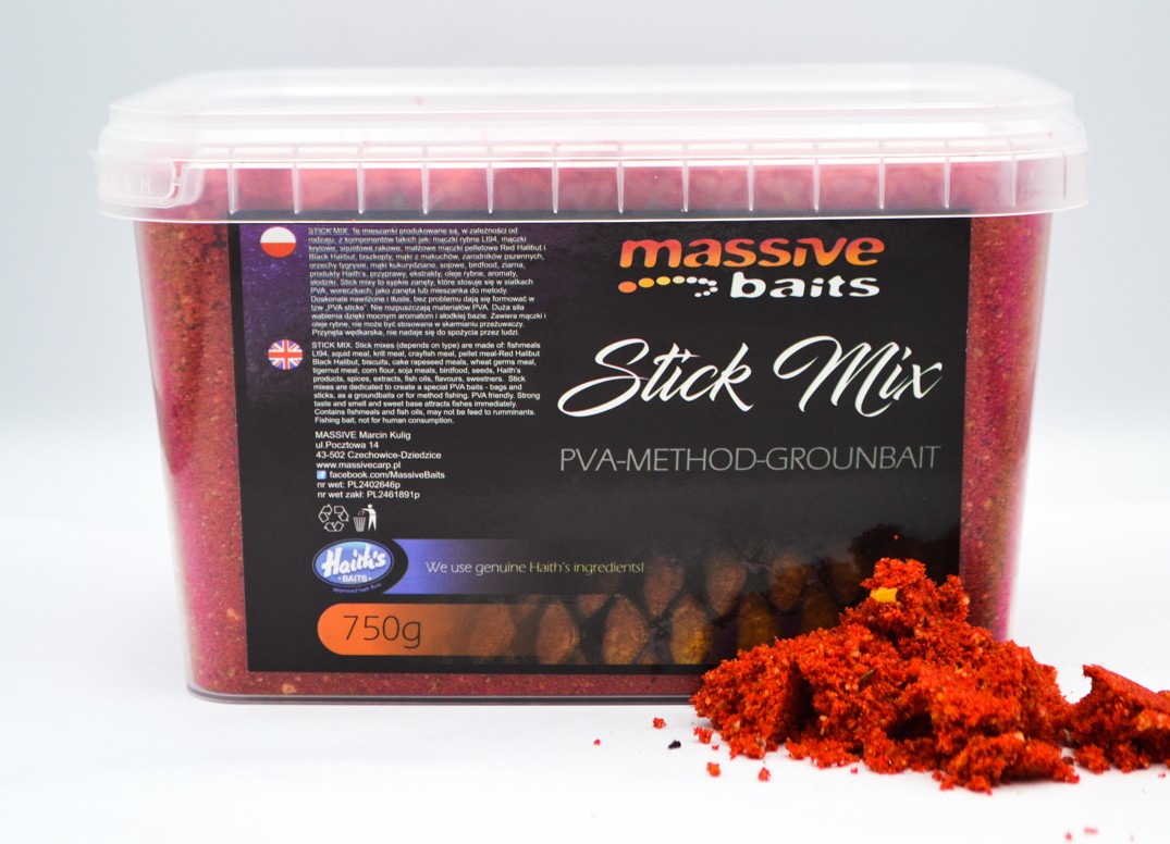 Massive Baits Stick Mix Strawberry Bergamotta