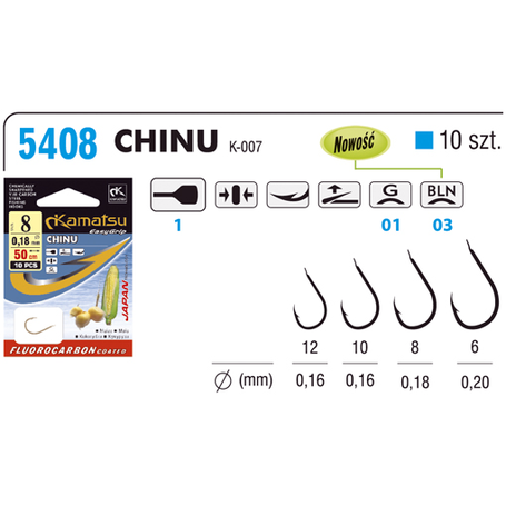 Konger Przypon FC 50cm Kukurydza Chinu #6