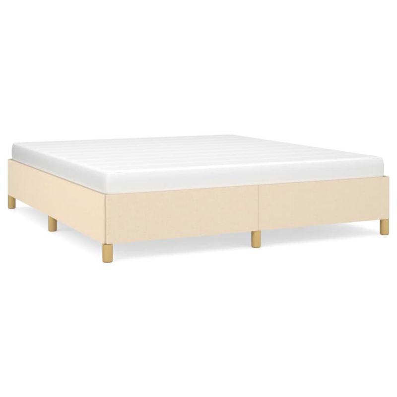Łóżko tapicerowane WaszeMeble 180x200 cm kremowa WM-3120982 1 szt.