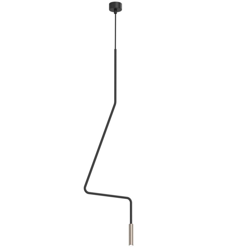 Lampa wisząca Shilo No. Vi 1 1395 czarna minimalistyczna 1xG9 x 2.5W 1 szt.