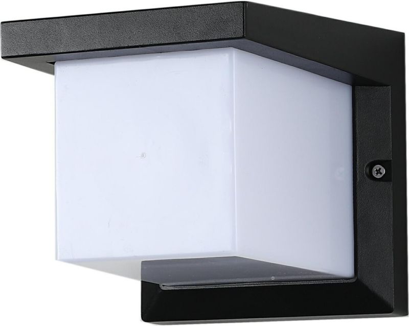 Kinkiet ścienny zewnętrzny IdeaLED Taurus czarno-biały 1 x E27 x 30W IP54 wym: 16 x 16 x 19 cm - 1 szt.