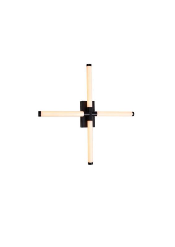 Kinkiet ścienny Rabalux Tilora czarno-biały styl minimalistyczny LED 16W 4000K 1350lm IP44 wym: 60 x 60 x 7,5 cm - 1 szt.