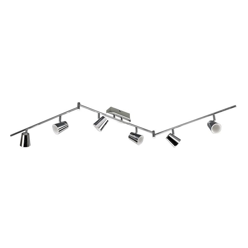 Lampa sufitowa wisząca Italux Elmira 8229 chromowana nowoczesna wbudowany LED 30W 1 szt.