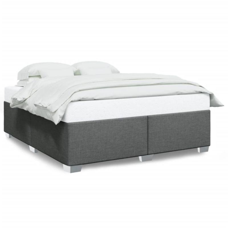 Łóżko tapicerowane WaszeMeble 200x200 cm ciemnoszara WM-3284500 1 szt.