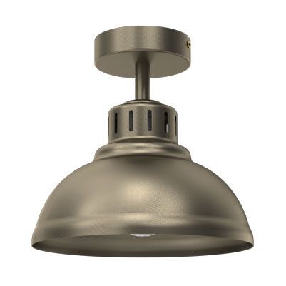 Lampa sufitowa wisząca Luminex Sven 9335 tytanowe złoto industrialna 1xE27 x 15W 1 szt.