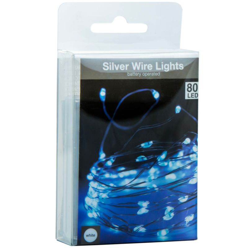 Girlanda świetlna EDANTI 80 LED zimna biel 1 szt.